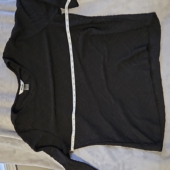Stretchy XL Women's Black Alia Top Long Sleeve - Picture 8 of 10